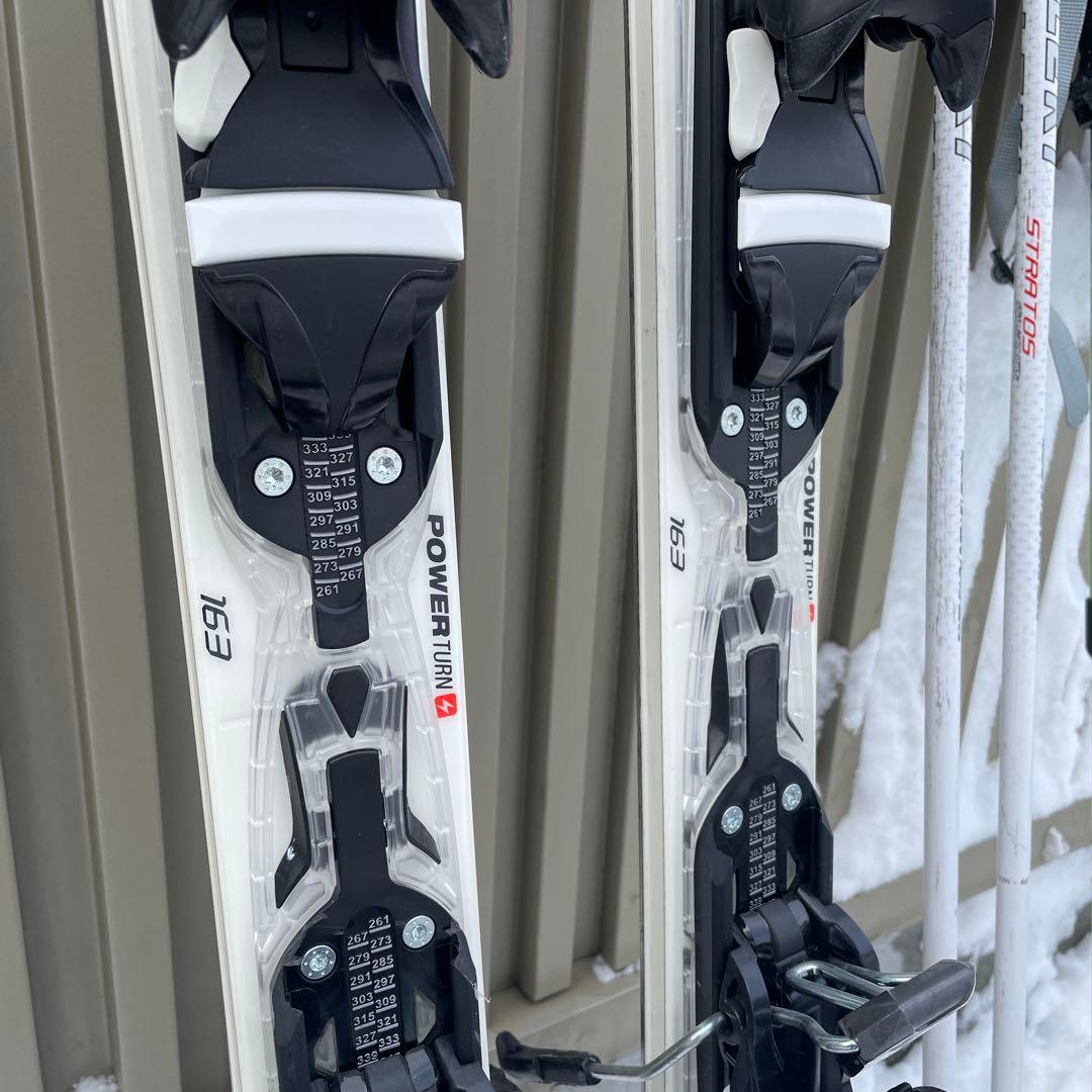 1シーズン使用 ROSSIGNOL DEMO スキー板 164 160 165 - スキー最低 価格