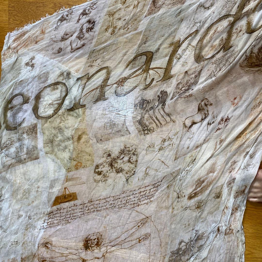 O*S様 Faliero Sarti サルティ ダヴィンチモチーフストール - メルカリ