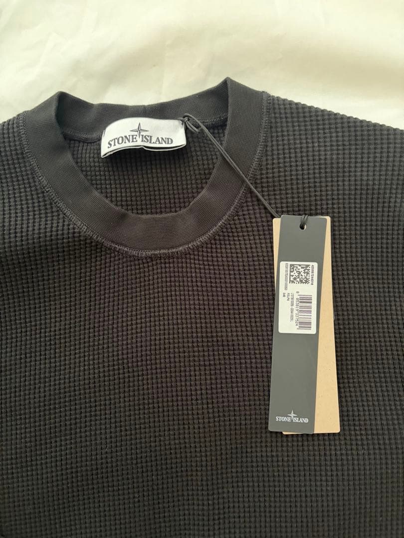 【タグ付新品】6100056 COTTON WAFFLE FLEECE 黒 L