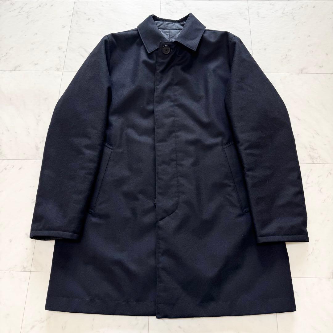 【MACKINTOSH】ステンカラーコートリバーシブル サーモア ヘリンボーン