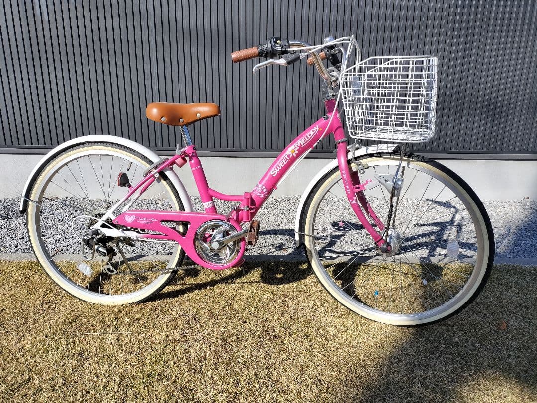 （あっちゃんさん専用）24インチ、6段変速折り畳み子供用自転車