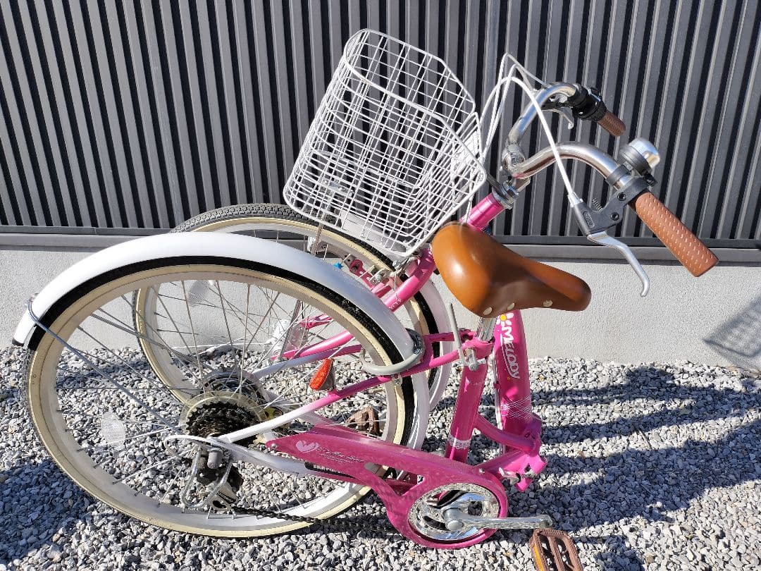 （あっちゃんさん専用）24インチ、6段変速折り畳み子供用自転車