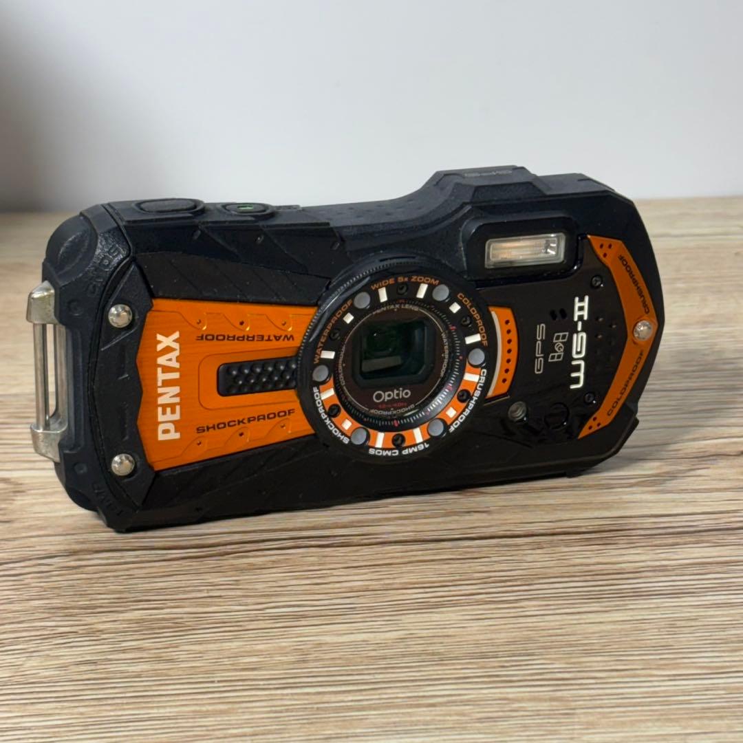 PENTAX Optio WG-2 オレンジ 防水デジタルカメラ B1