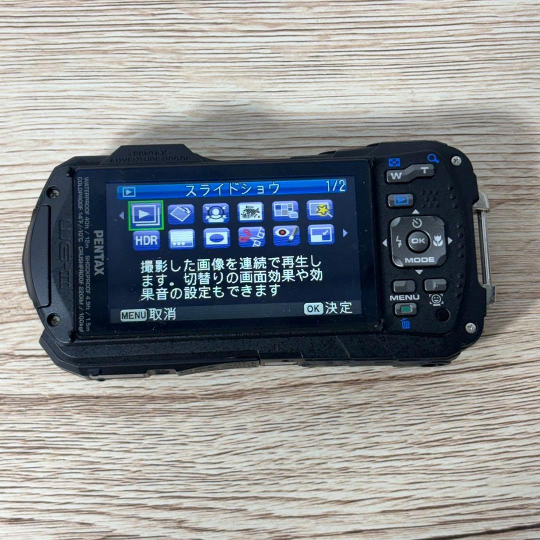 PENTAX Optio WG-2 オレンジ 防水デジタルカメラ B1