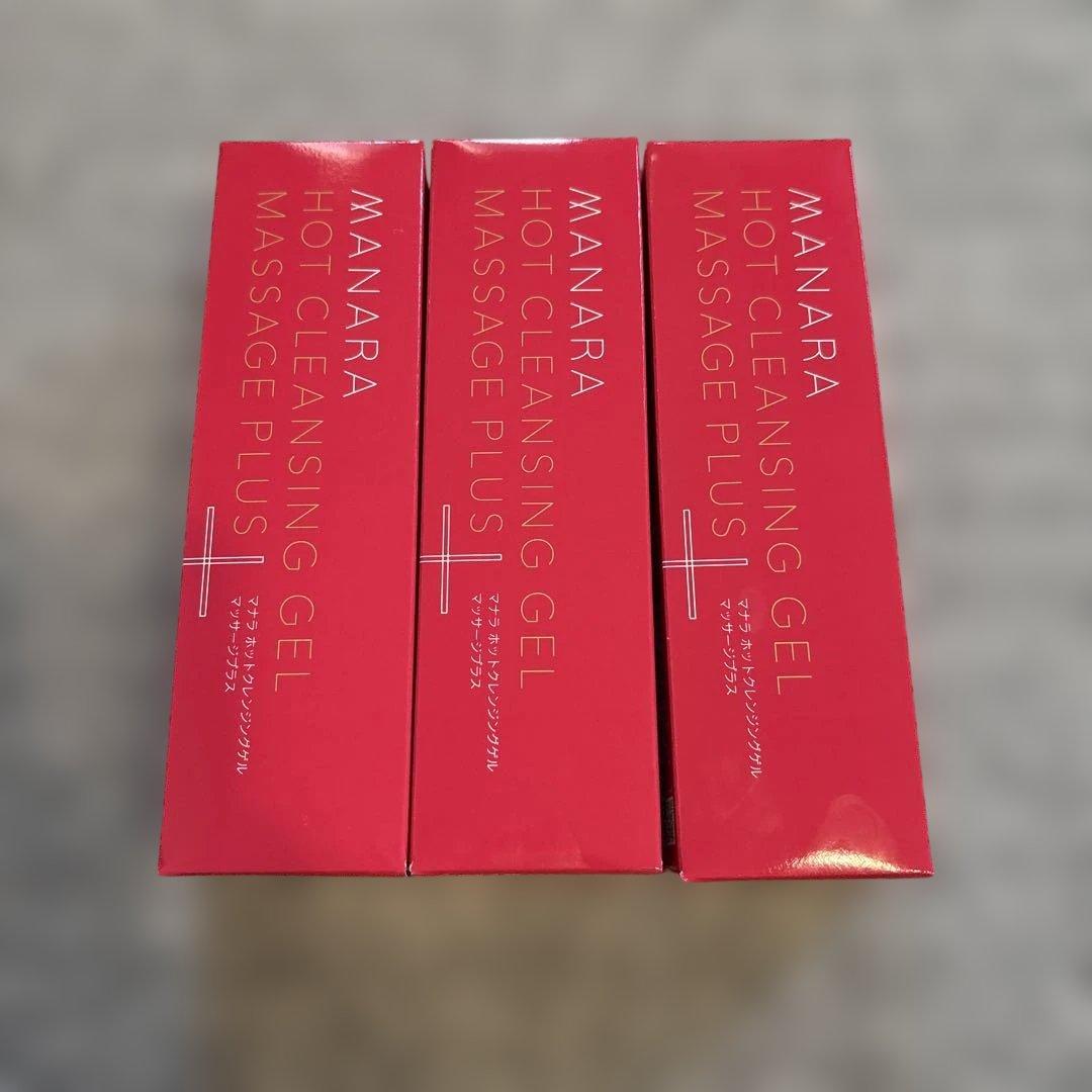 MANARA マナラ ホットクレンジングゲルマッサージプラス200g 3本