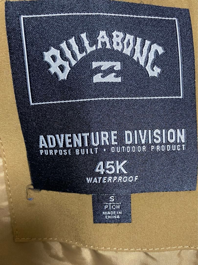 BILLA BONG ビラボン　ビブパン　S