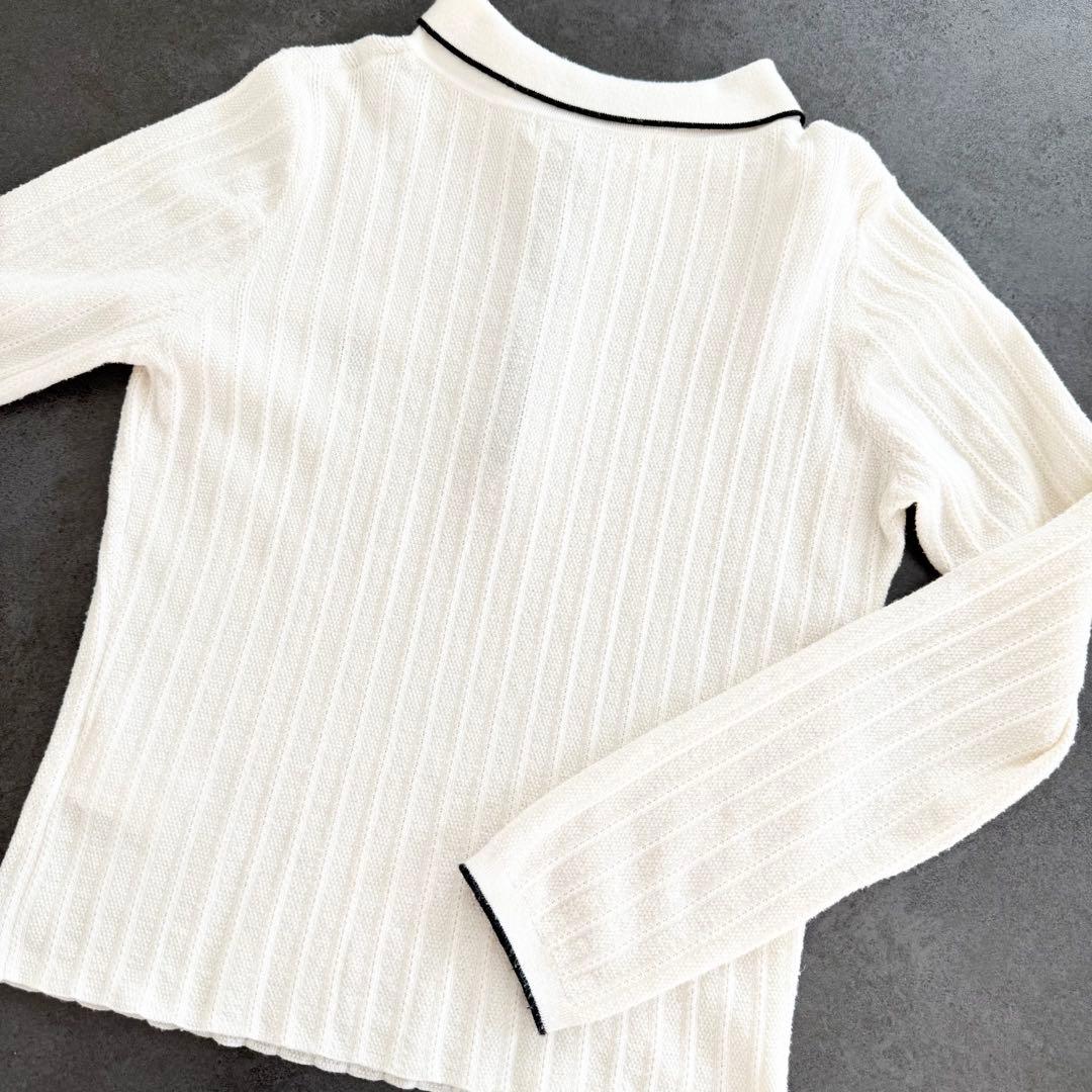 herlipto】Pique Polo Knit Top - メルカリ