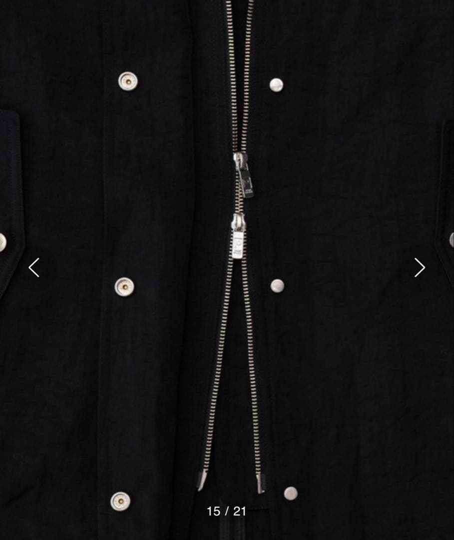 PRANK PROJECT 24AW Over Hoodie Coat 黒