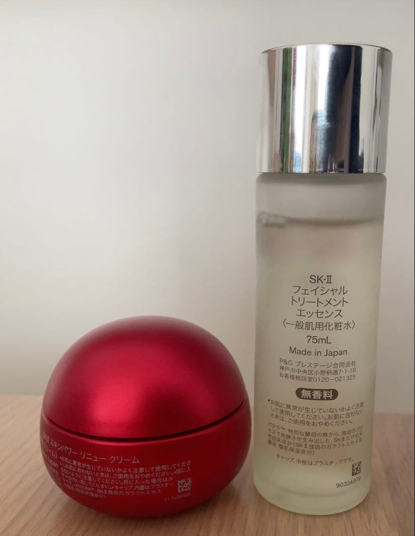 SK-II トリートメントメントエッセンス&スキンパワーリニュークリームセット