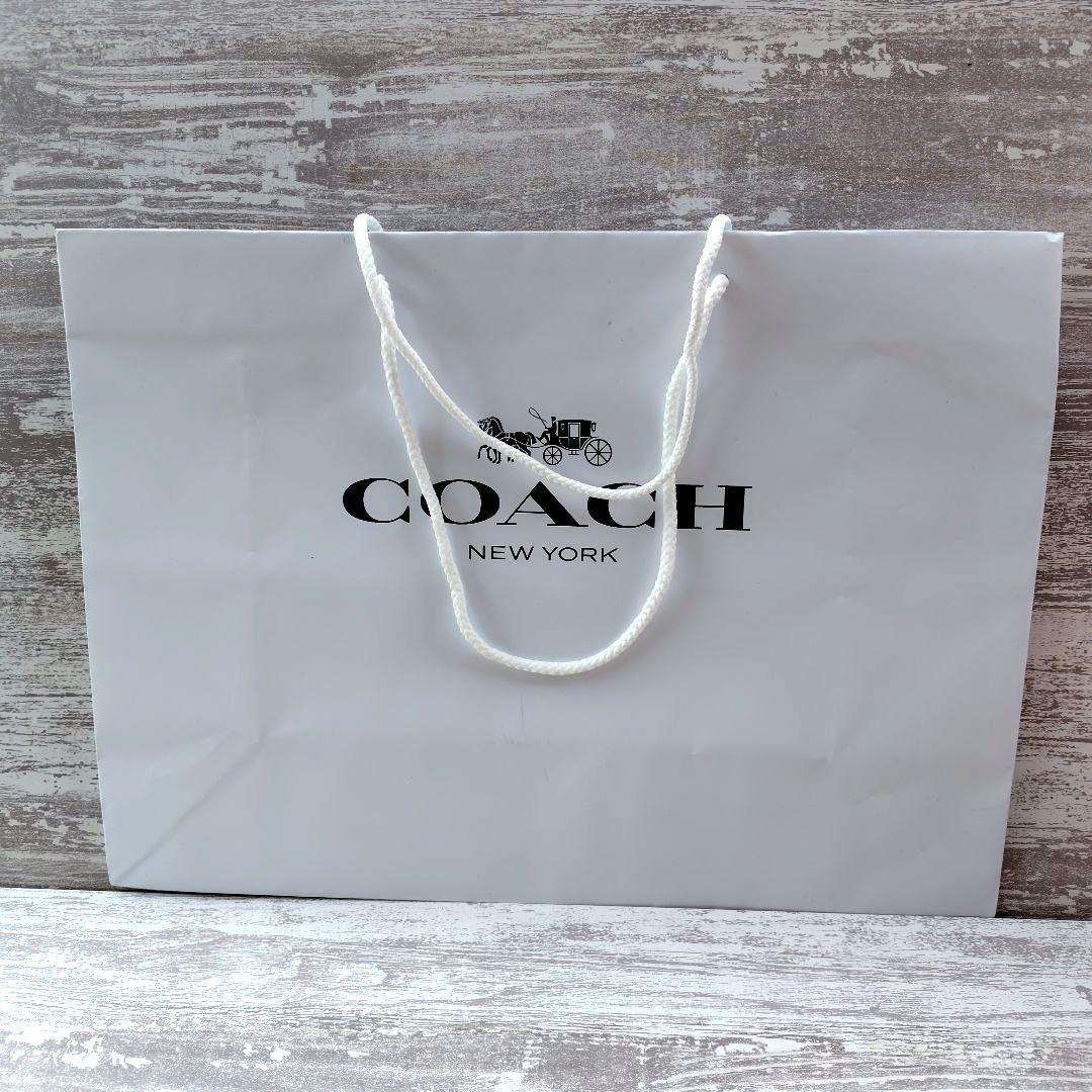 【美品希少】COACH キャメルカラーリュック コーチ紙袋付き ギフト包装可