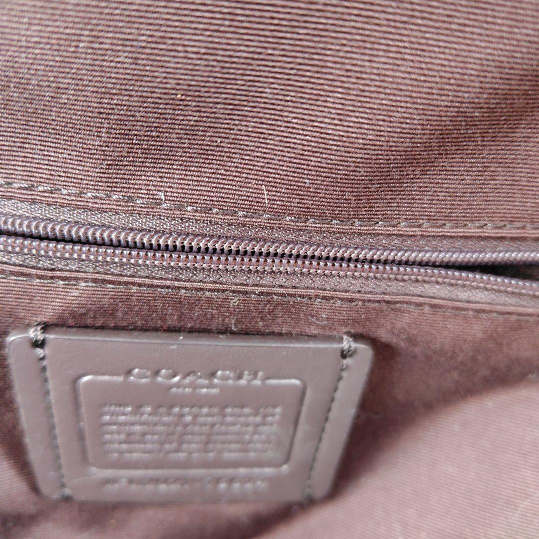 【美品希少】COACH キャメルカラーリュック コーチ紙袋付き ギフト包装可