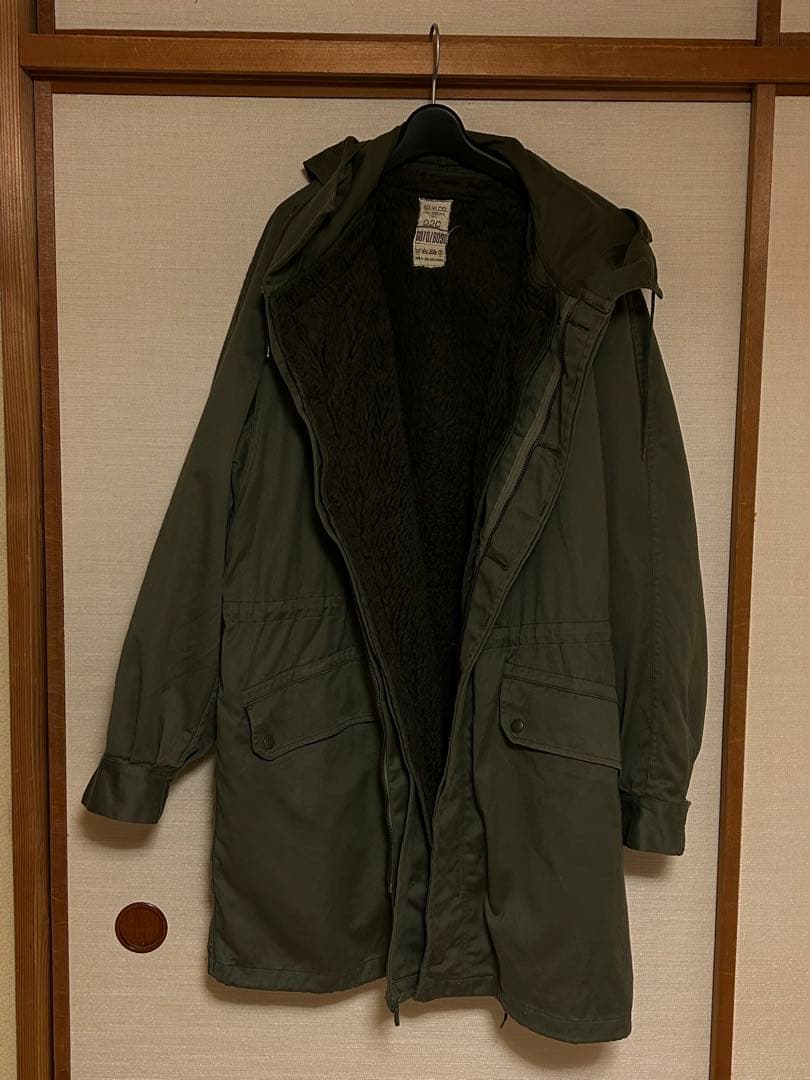 フランス軍M64フィールドパーカー美品ライナー付き
