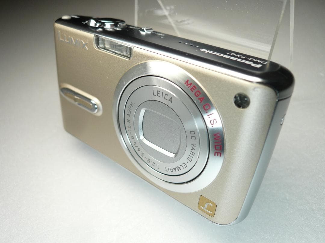 LUMIX★DMC-FX07⭐️美品⭕️安心の実働品★淡いゴールドカラー