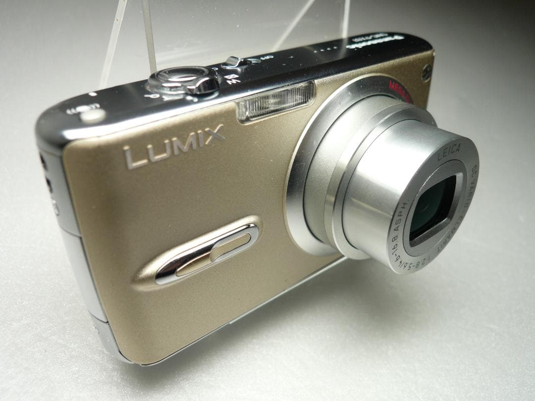 LUMIX★DMC-FX07⭐️美品⭕️安心の実働品★淡いゴールドカラー
