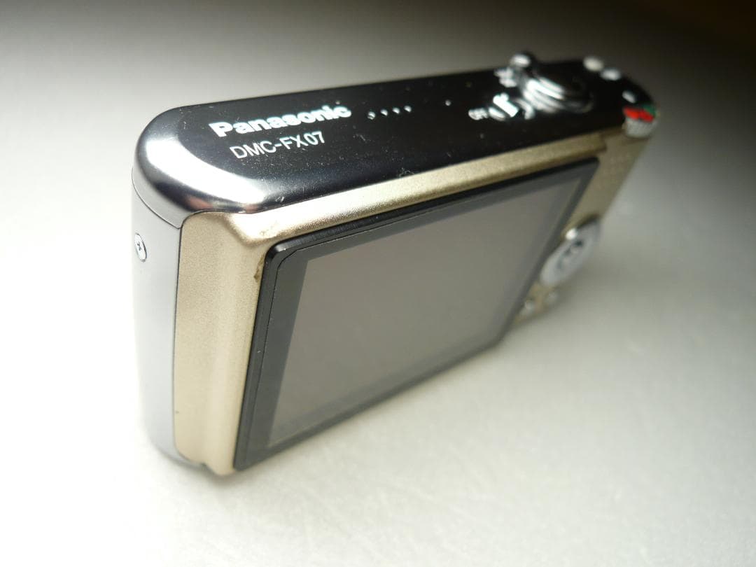 LUMIX★DMC-FX07⭐️美品⭕️安心の実働品★淡いゴールドカラー