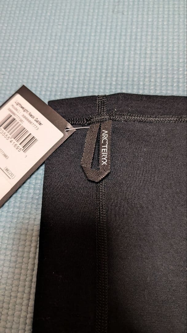 【未使用】ライトウェイトネックゲイター/ネックウォーマー◆アークテリクス