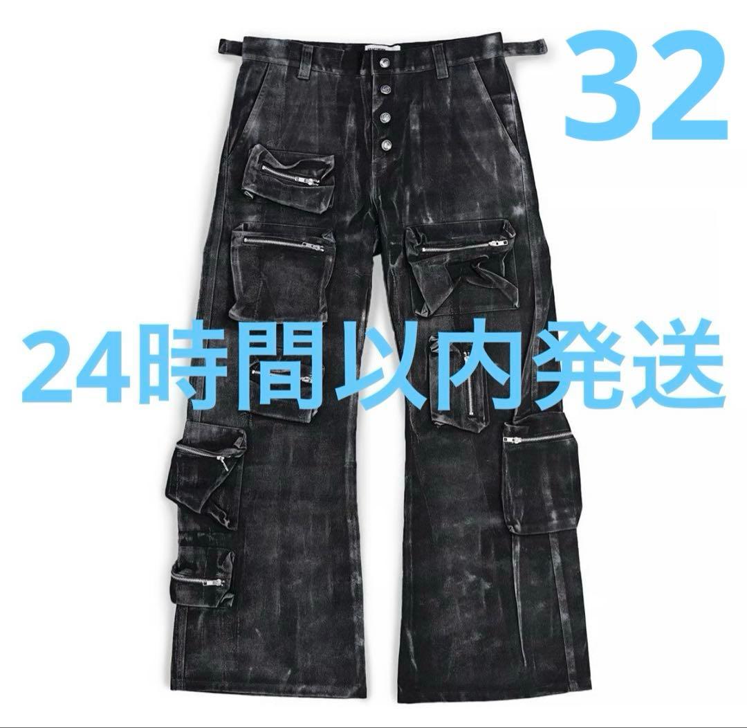 32インチKRAFTWORK / BK FLARED CARGO / BLACK
