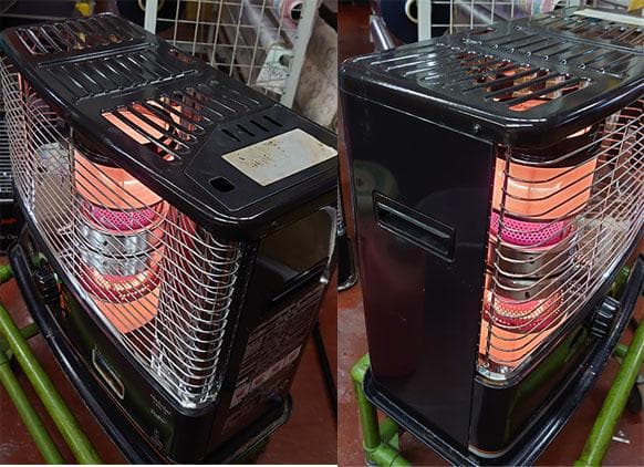 トヨトミダブルクリーン石油ストーブRC-D329ET【分解掃除・点検処理済】