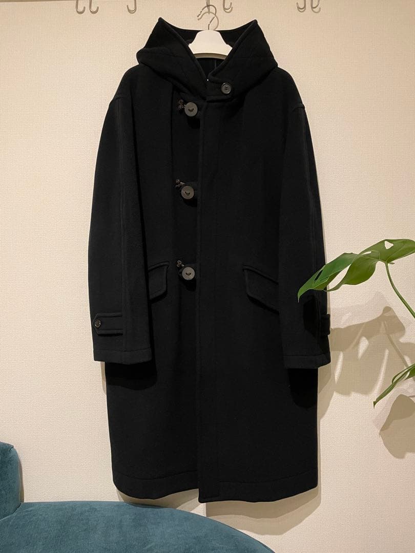 た*う様 希少✨サルヴァトーレフェラガモ ウール100% ビッグシルエットダッフ サルヴァトーレフェラガモ 527942 ウールマフラー (FERRAGAMO/マフラー