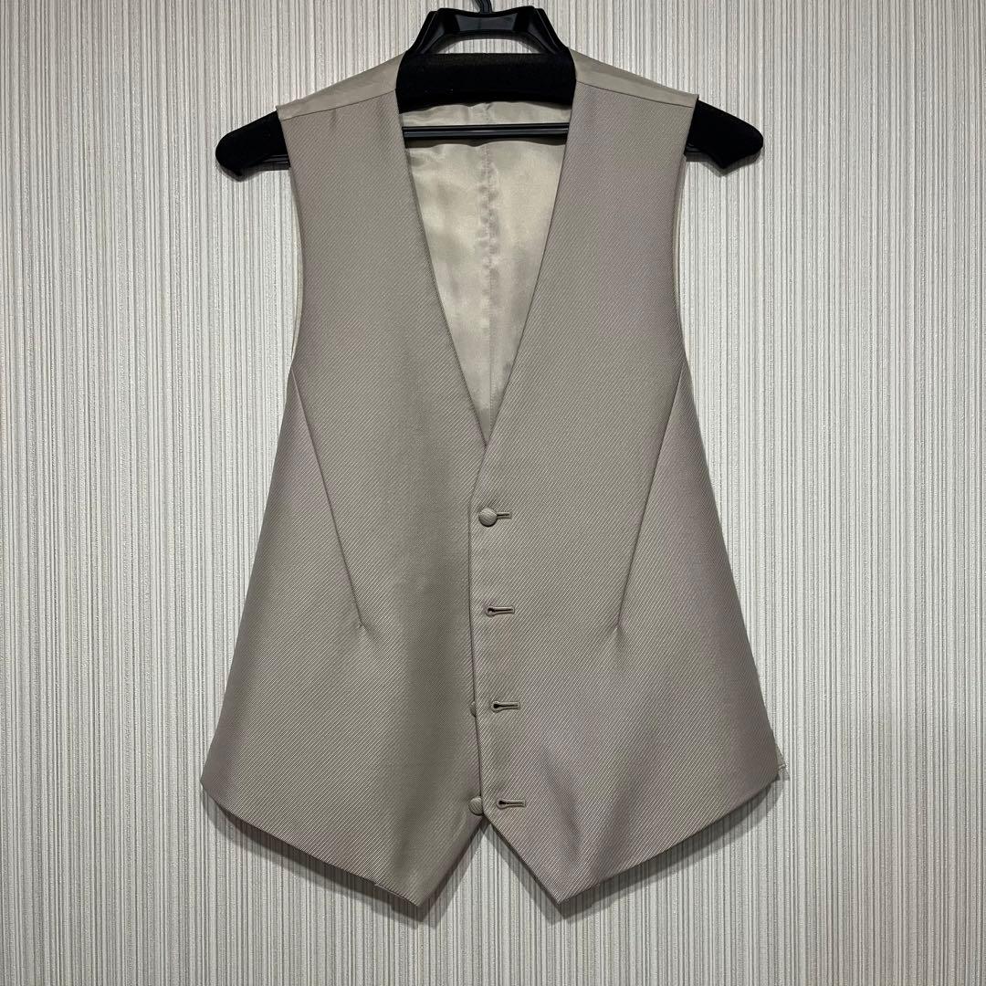 【まりっさ】モーニング　タキシード　ホワイト