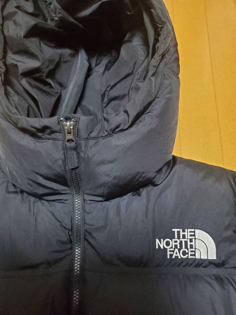最安値☆ノースフェイス ヌプシフーディー黒XLダウンジャケット☆美品