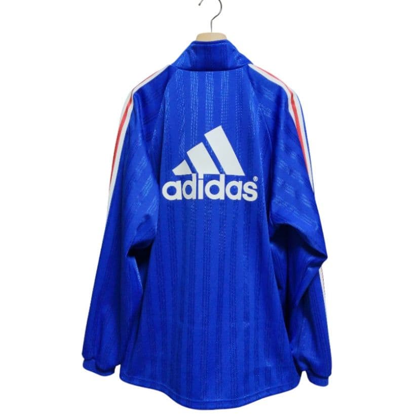 アディダス ジャージ上下セット【ジャケットXO パンツО】青シャドウ