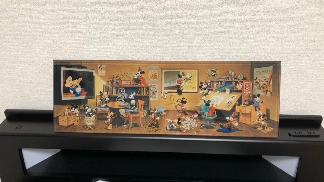 歴代ミッキーマウス大集合　アクリルアート