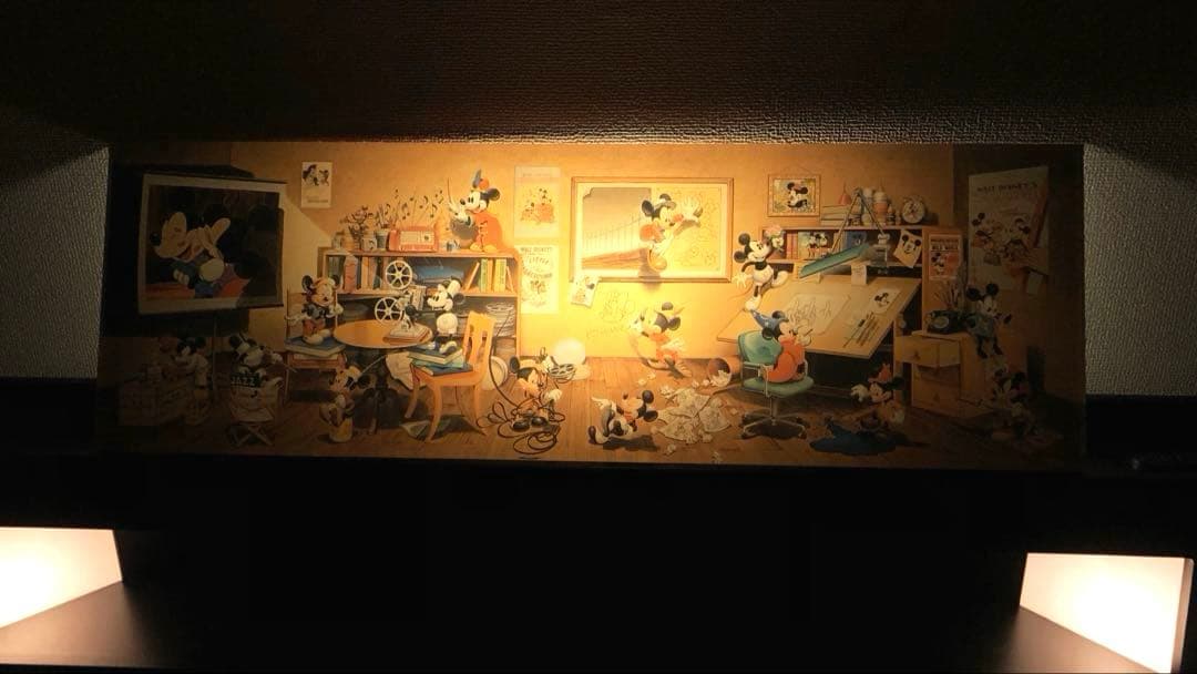 歴代ミッキーマウス大集合　アクリルアート