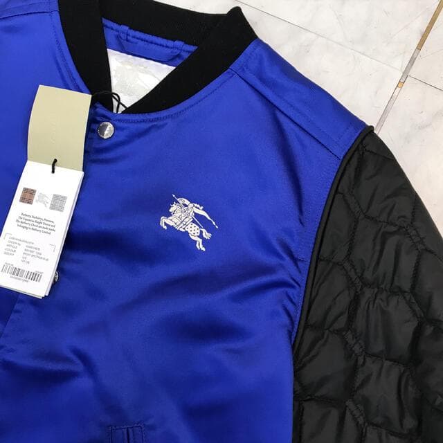 ☆新品☆バーバリーチルドレン　スタジャン　ブルゾン　サイズ14Y