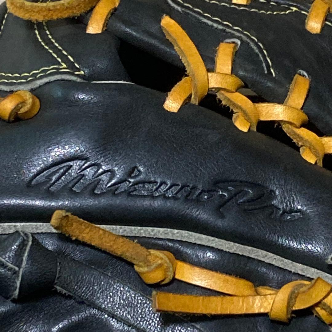 ⭐️3回使用　ミズノプロ　軟式　外野手用　右投げ　袋付き　グローブ