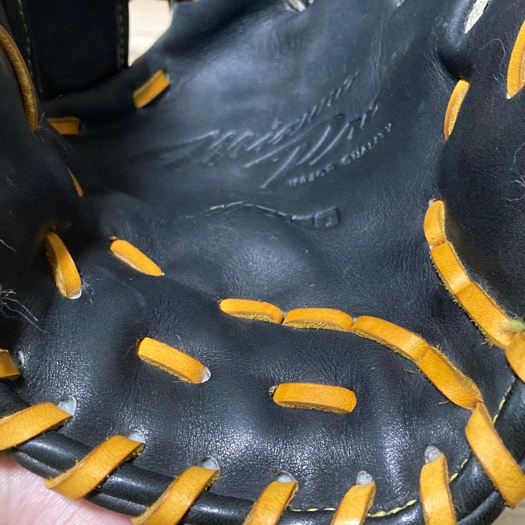 ⭐️3回使用　ミズノプロ　軟式　外野手用　右投げ　袋付き　グローブ