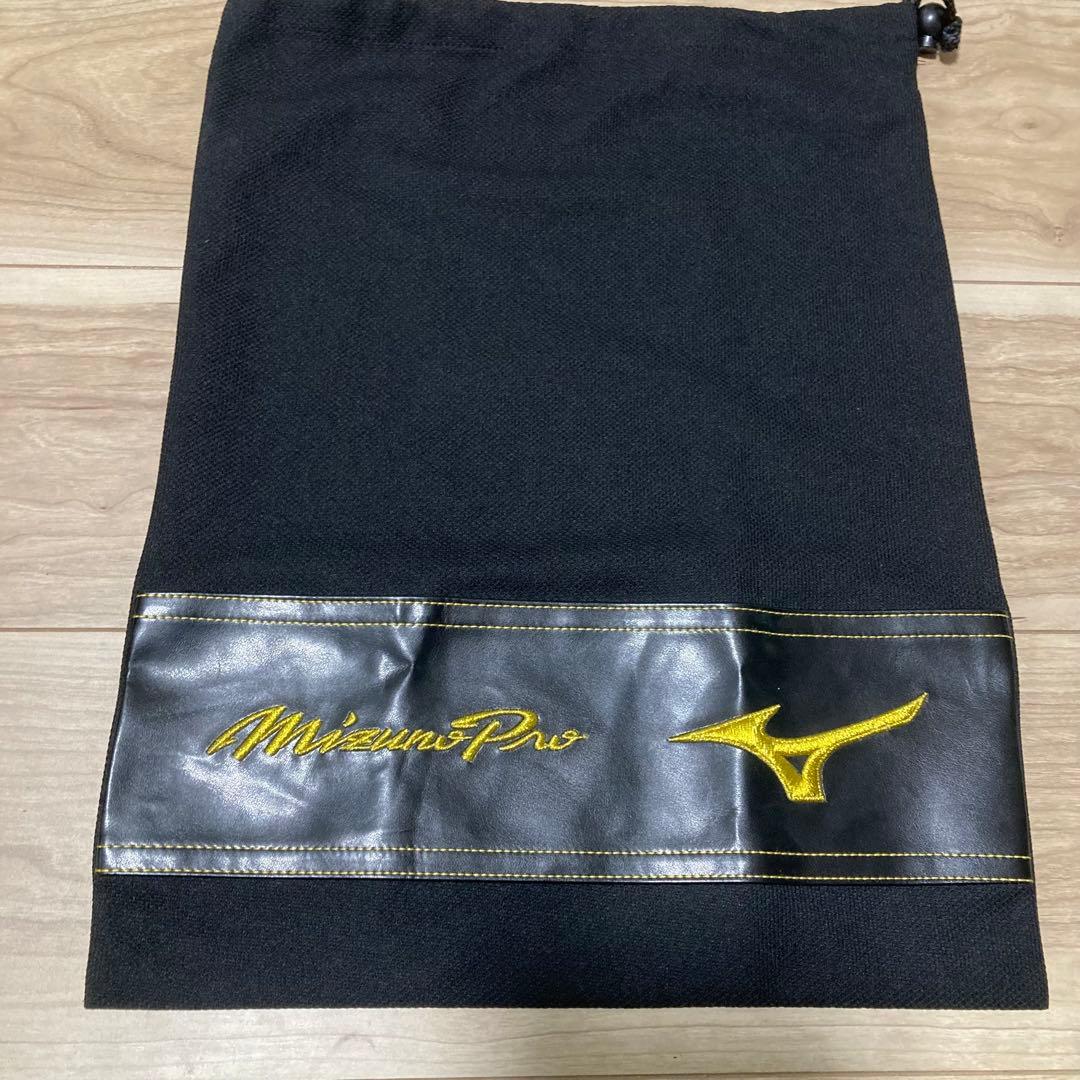 ⭐️3回使用　ミズノプロ　軟式　外野手用　右投げ　袋付き　グローブ