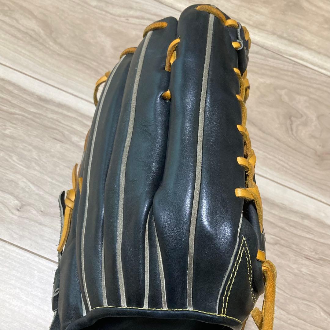 ⭐️3回使用　ミズノプロ　軟式　外野手用　右投げ　袋付き　グローブ