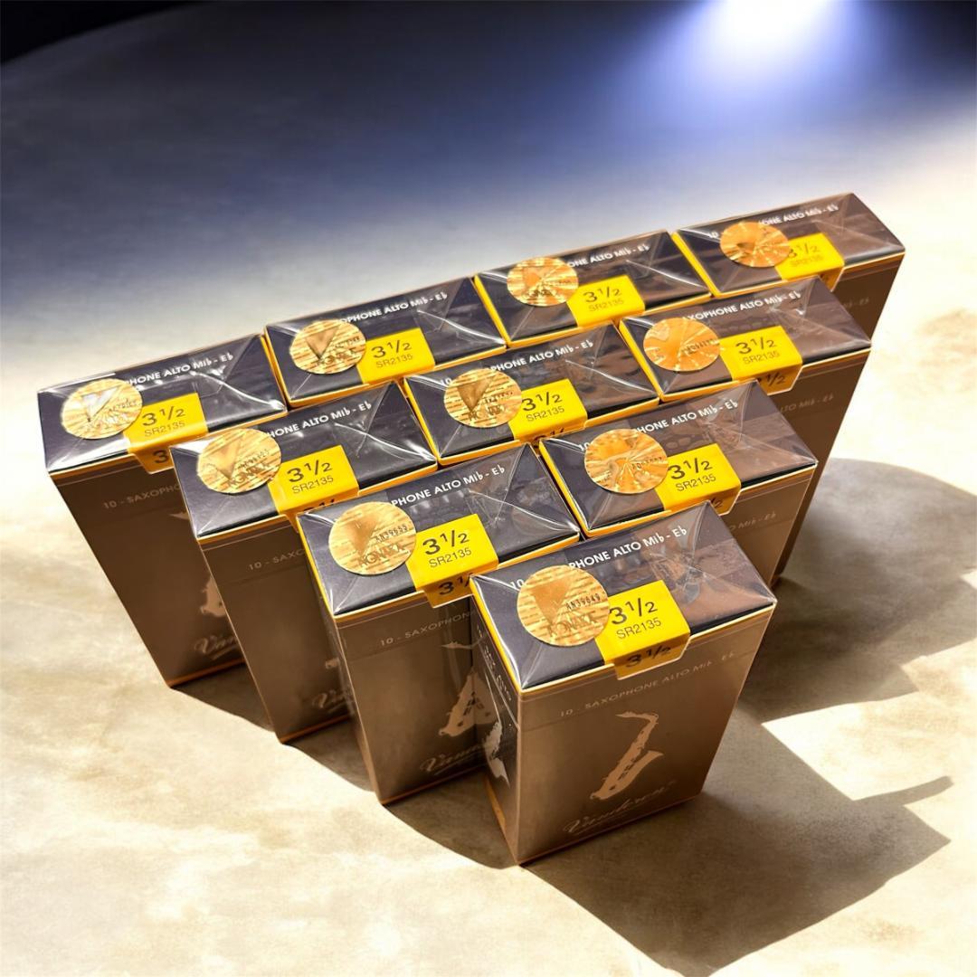 【新品・未開封】アルトサックス リード トラディショナル 青箱 #3_1/2