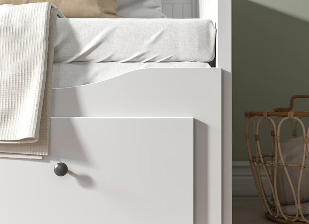 か*つ様 デイベッド 引き出し×3/マットレス×2, ホワイト/80x200 c