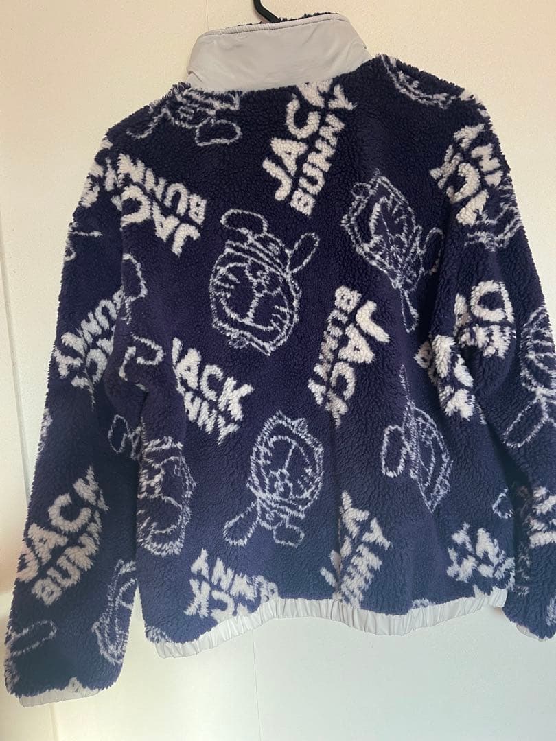 Jack Bunny!! フリースジャケット ネイビー サイズ1