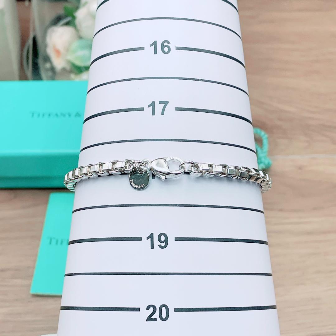 ◇ティファニー◇ 新品仕上済 ベネチアン ブレスレット Ag925 15.4g