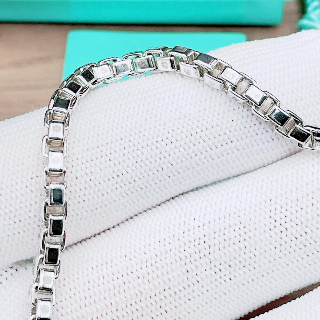 ◇ティファニー◇ 新品仕上済 ベネチアン ブレスレット Ag925 15.4g