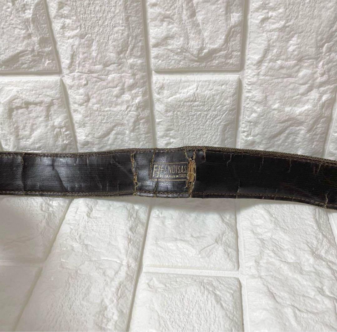 FENDI ゴールドバックルベルト yvngpatra着用 - メルカリ