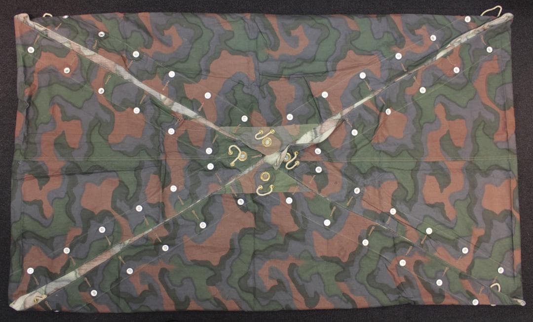 デッドストック ノルウェー軍幕 1枚 ポンチョテントシート - メルカリ