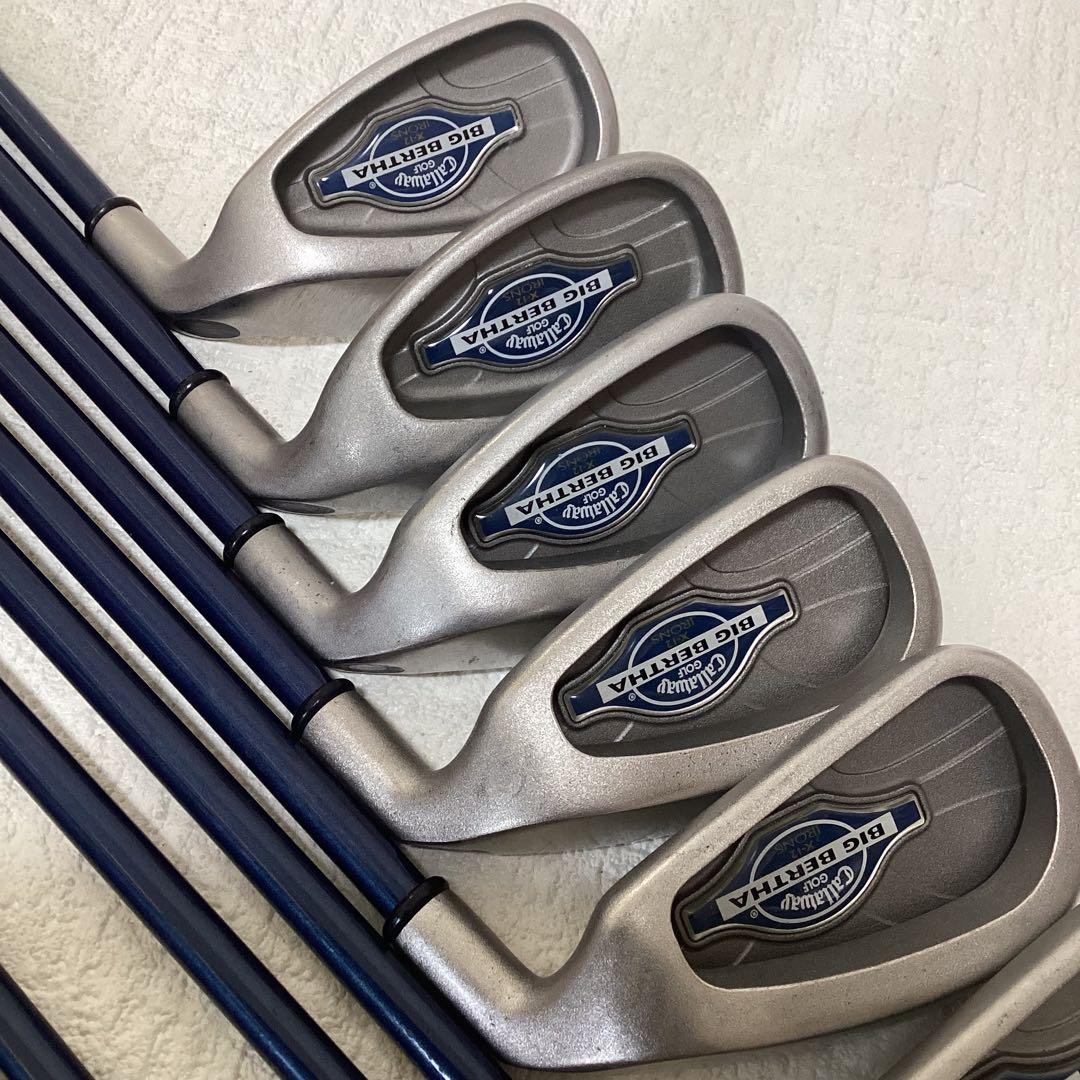 Callaway GOLF BIG BERTHA アイアンセット　9本セット