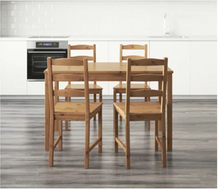 《送料込》IKEA ヨックモック 木製 テーブル ダイニング 机 食卓