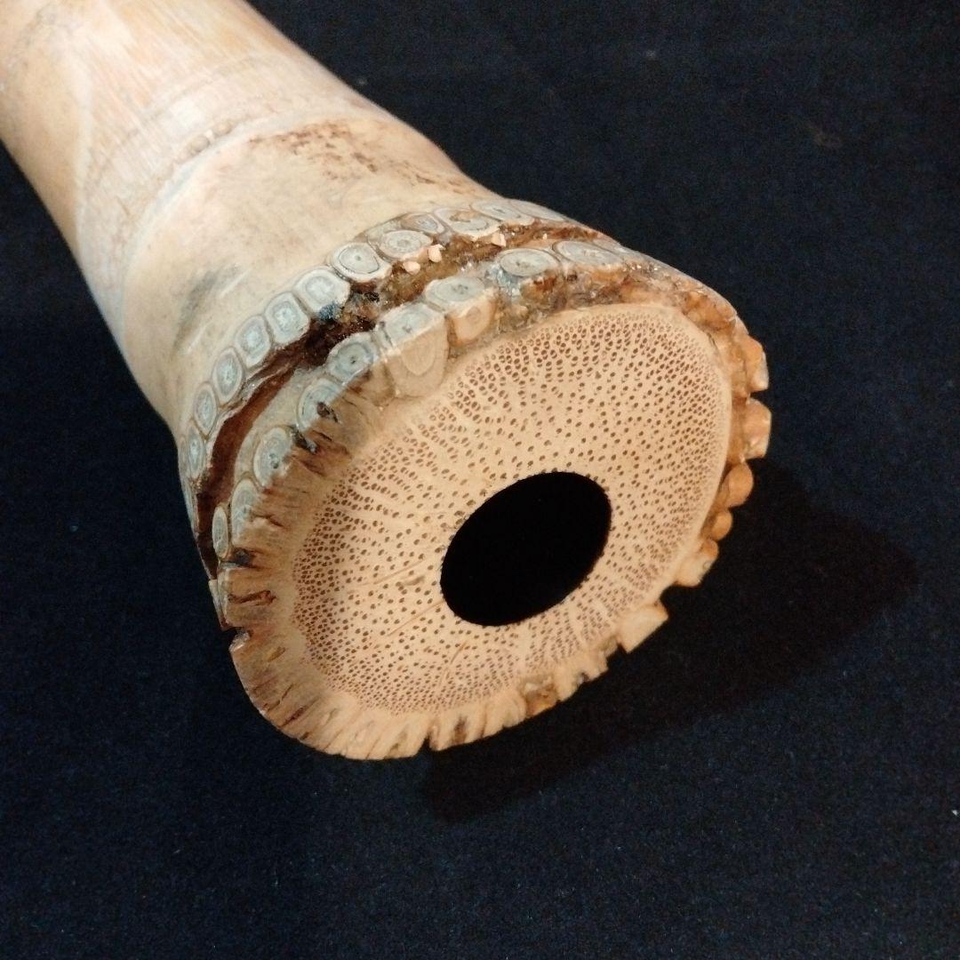 尺八本体 竹製 銘 竹治