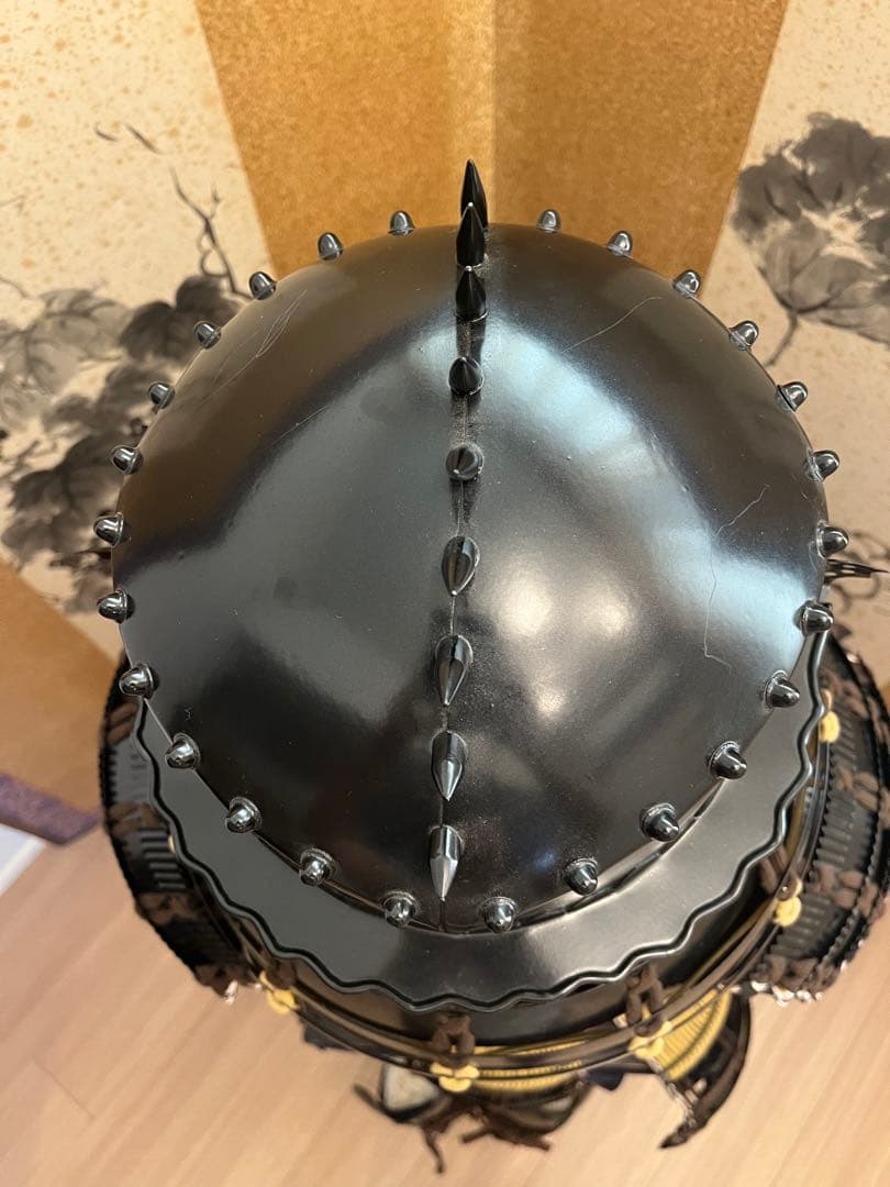 美品！鎧兜　大鎧　等身大一式　雑賀衆　鎧櫃、鎧台付き