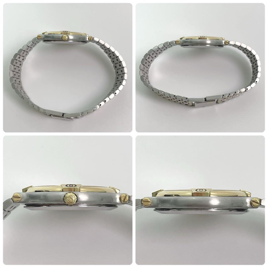 ピンクの猫様専用！グッチ 9000M クォーツ 腕時計 ゴールド 新品電池