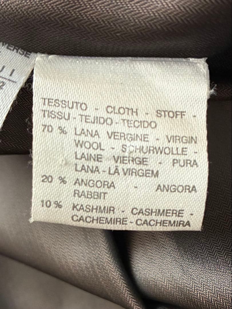 マックスマーラ マキシ丈コート 大きいサイズ カシミヤアンゴラ混 イタリア製