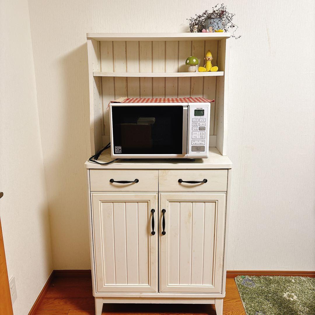 最終値下げ。残り2週間早い者勝ちです】アンティーク調キッチンカウンター