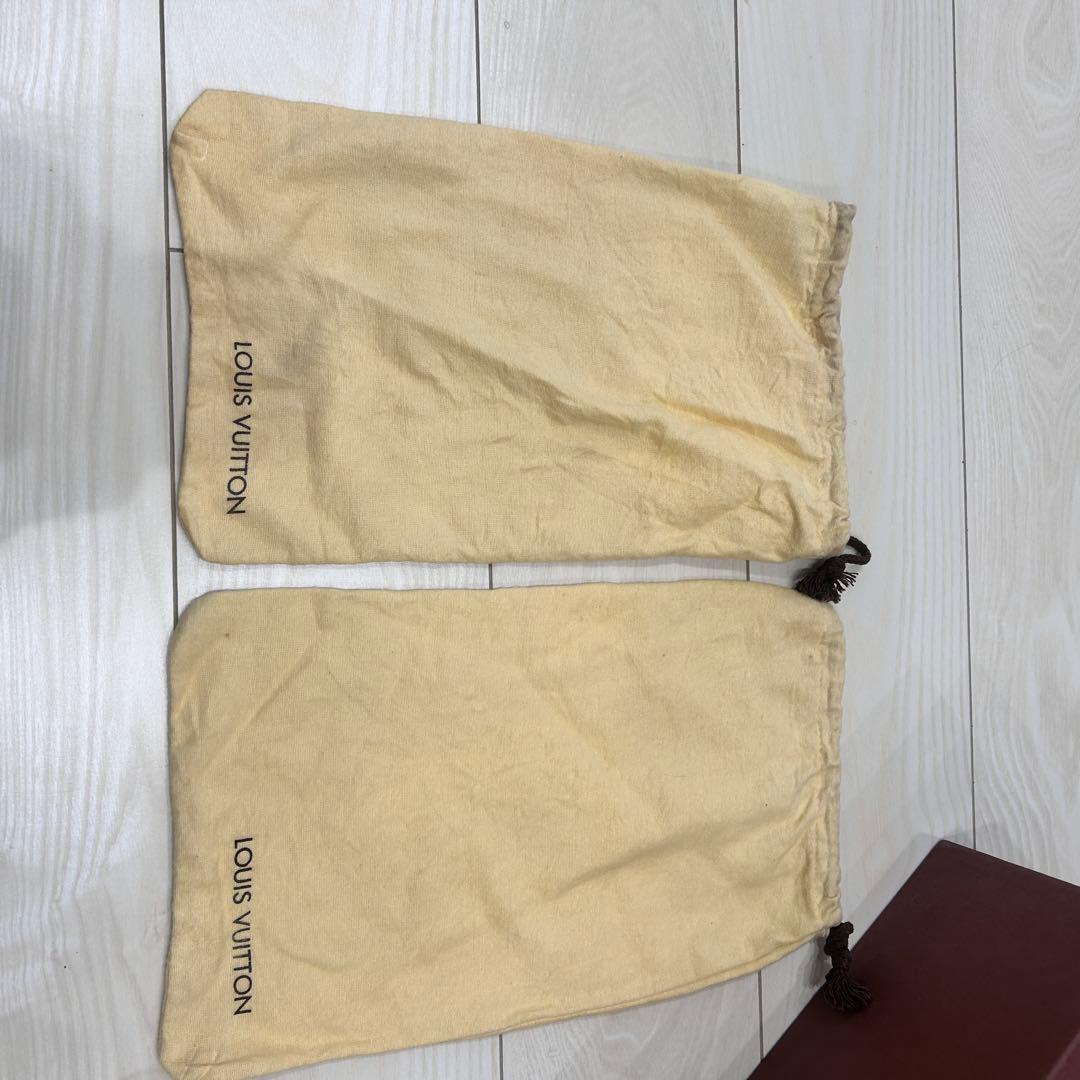 【美品】Louis Vuitton ベージュ レザー ローファー