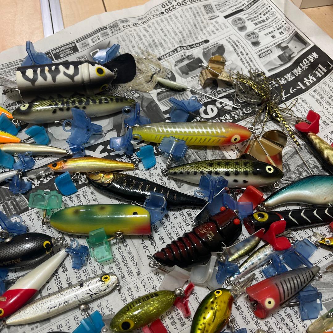 バスルアー　大量セット　ダイワ　バルサ50 メガバス　ヘドン