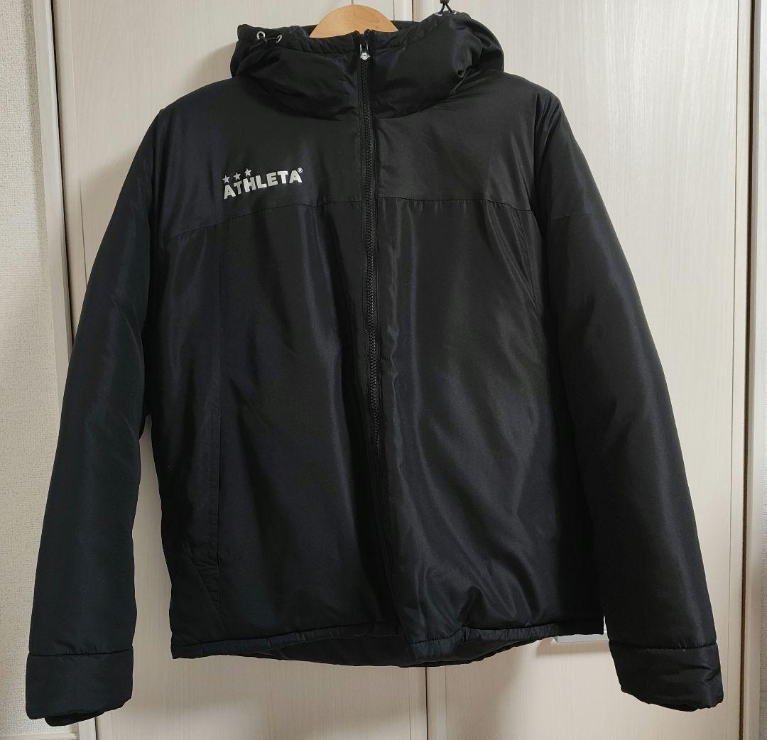 【ATHLETA】 ベンチコートブラック Lサイズ